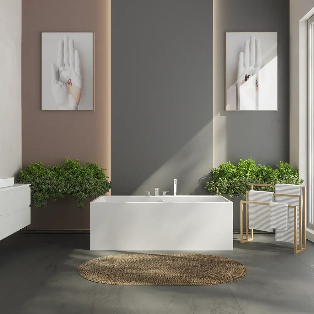 Rubinetteria bordo vasca a 4 fori finitura cromata | Marilyn Rubinetteria bordo vasca a 4 fori finitura cromata | Marilyn