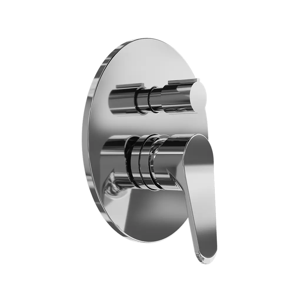 Set doccia cromato - Miscelatore incasso 2 vie Judy, braccio 30cm, soffione slim 25cm e doccino Set doccia cromato - Miscelatore incasso 2 vie Judy, braccio 30cm, soffione slim 25cm e doccino