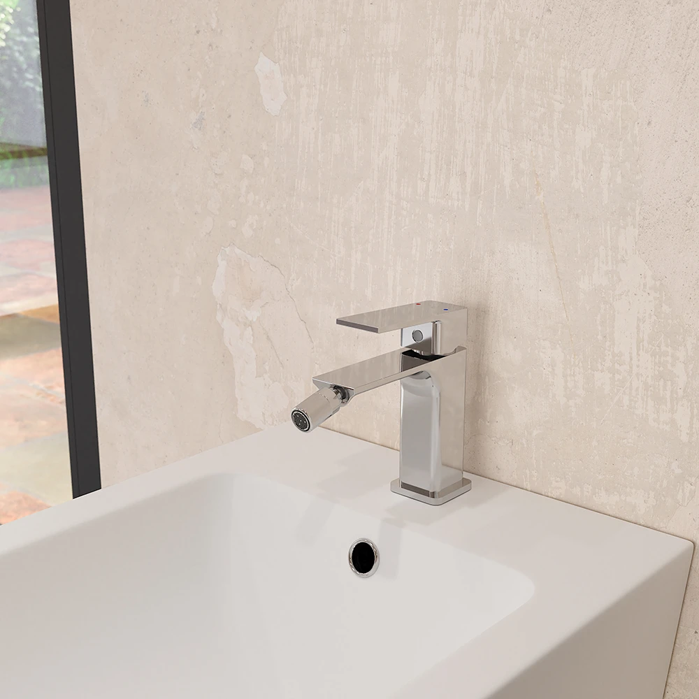 Miscelatore bidet senza scarico slim cromato | Ingrid Miscelatore bidet senza scarico slim cromato | Ingrid
