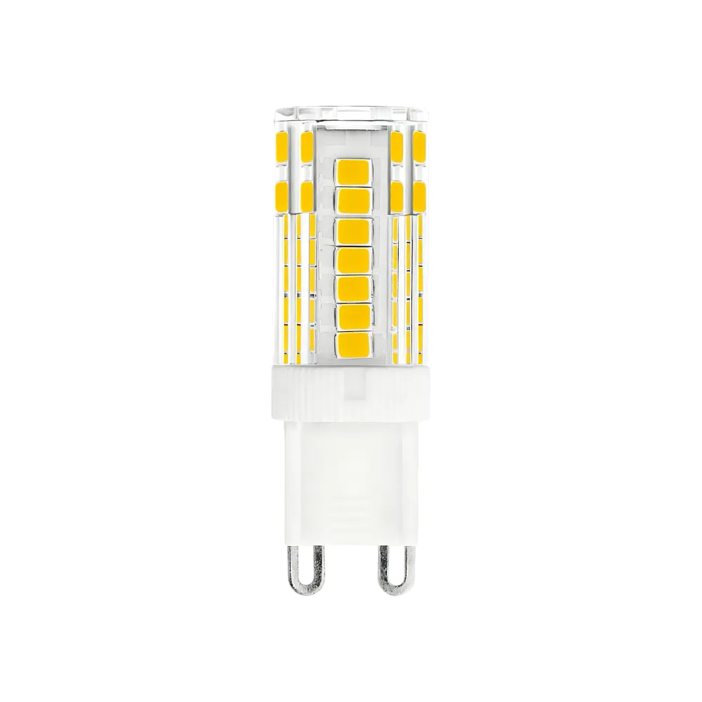 Lampadina LED G9 4W 440LM in ceramica IP20 CRI>80 bianco caldo 3000K Lampadina LED G9 4W 440LM in ceramica IP20 CRI>80 bianco caldo 3000K