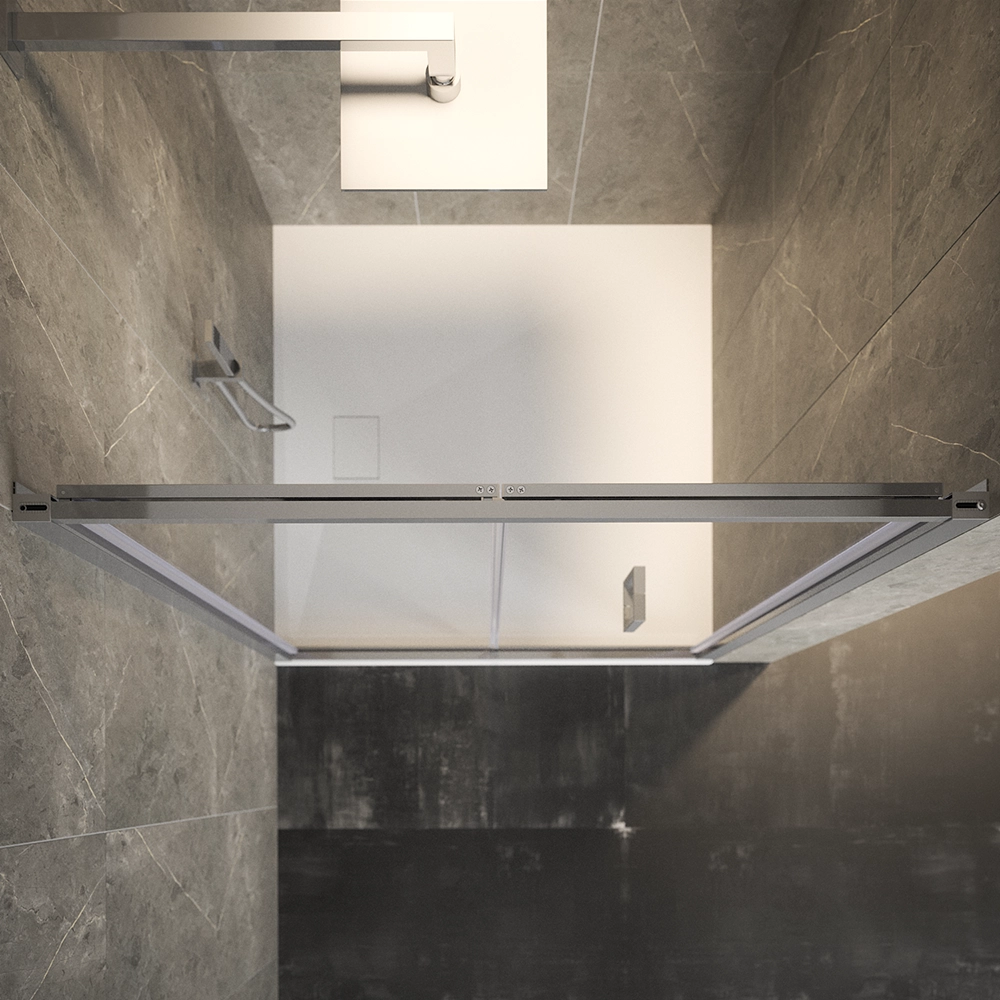 Porta doccia 100cm apertura a libro vetro 6mm trasparente | Aruba Porta doccia 100cm apertura a libro vetro 6mm trasparente | Aruba