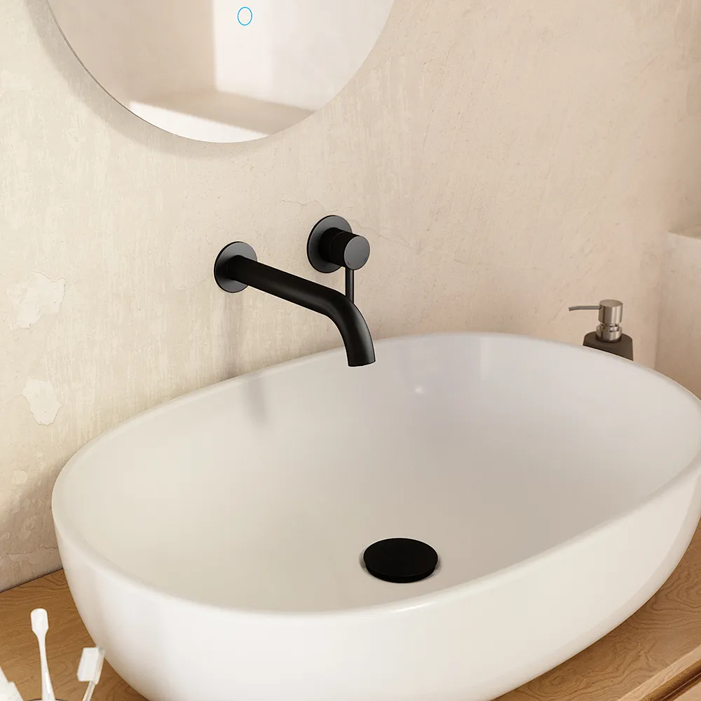 Miscelatore lavabo ad incasso nero opaco | Bette Miscelatore lavabo ad incasso nero opaco | Bette