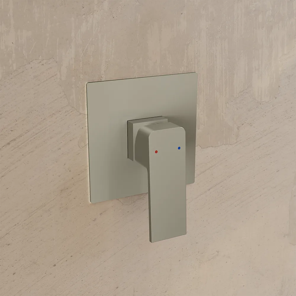 Miscelatore incasso doccia monocomando nickel spazzolato | Ingrid Miscelatore incasso doccia monocomando nickel spazzolato | Ingrid