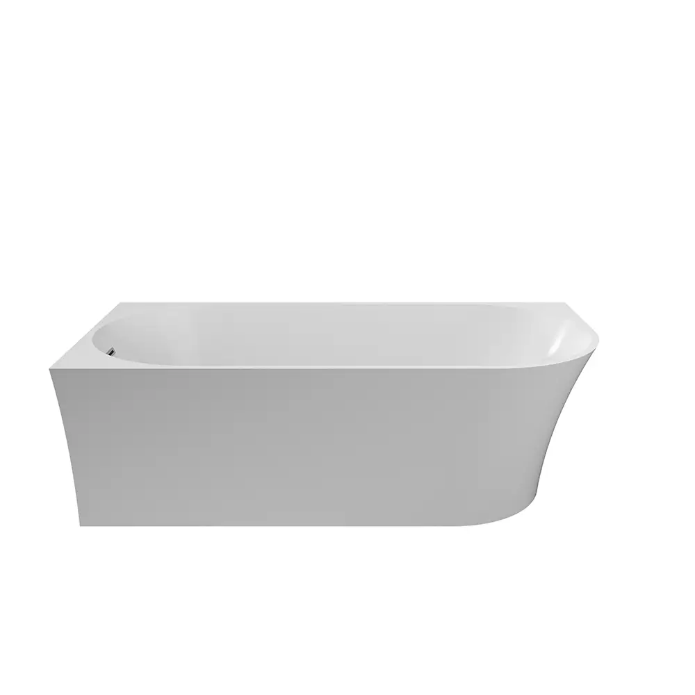 Vasca da bagno a muro 170cm bianco lucido LATO SINISTRO Mod. Olimpia Vasca da bagno a muro 170cm bianco lucido LATO SINISTRO Mod. Olimpia