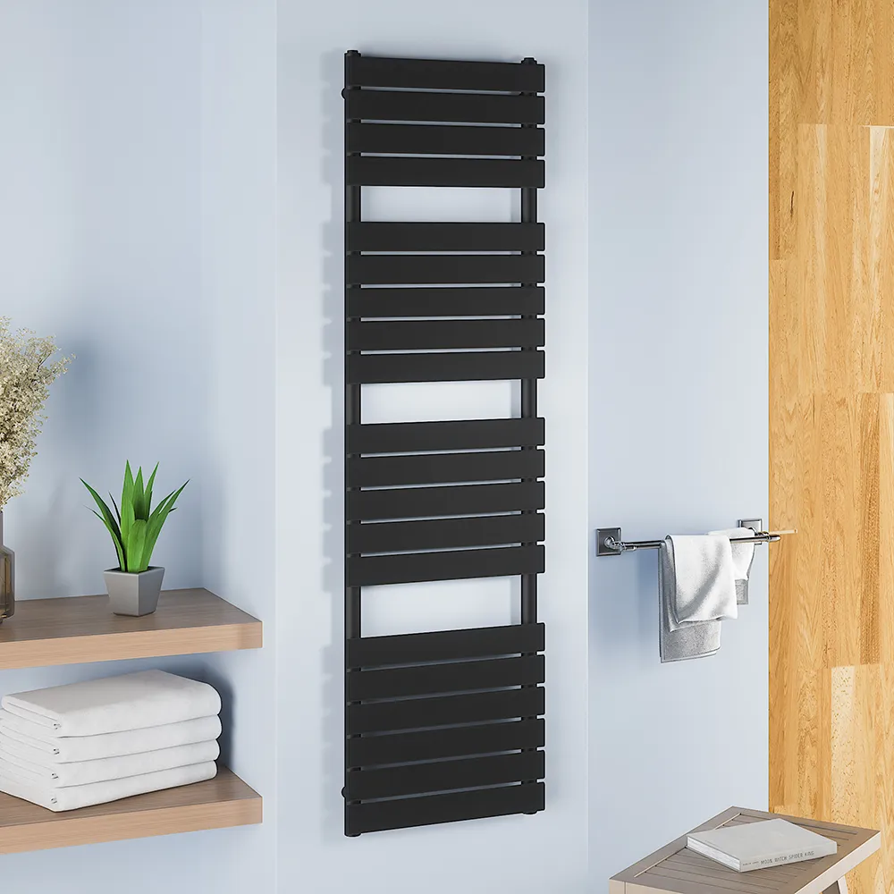Termoarredo scaldasalviette 1800x500 nero opaco interasse 450 | Sirio Termoarredo scaldasalviette 1800x500 nero opaco interasse 450 | Sirio