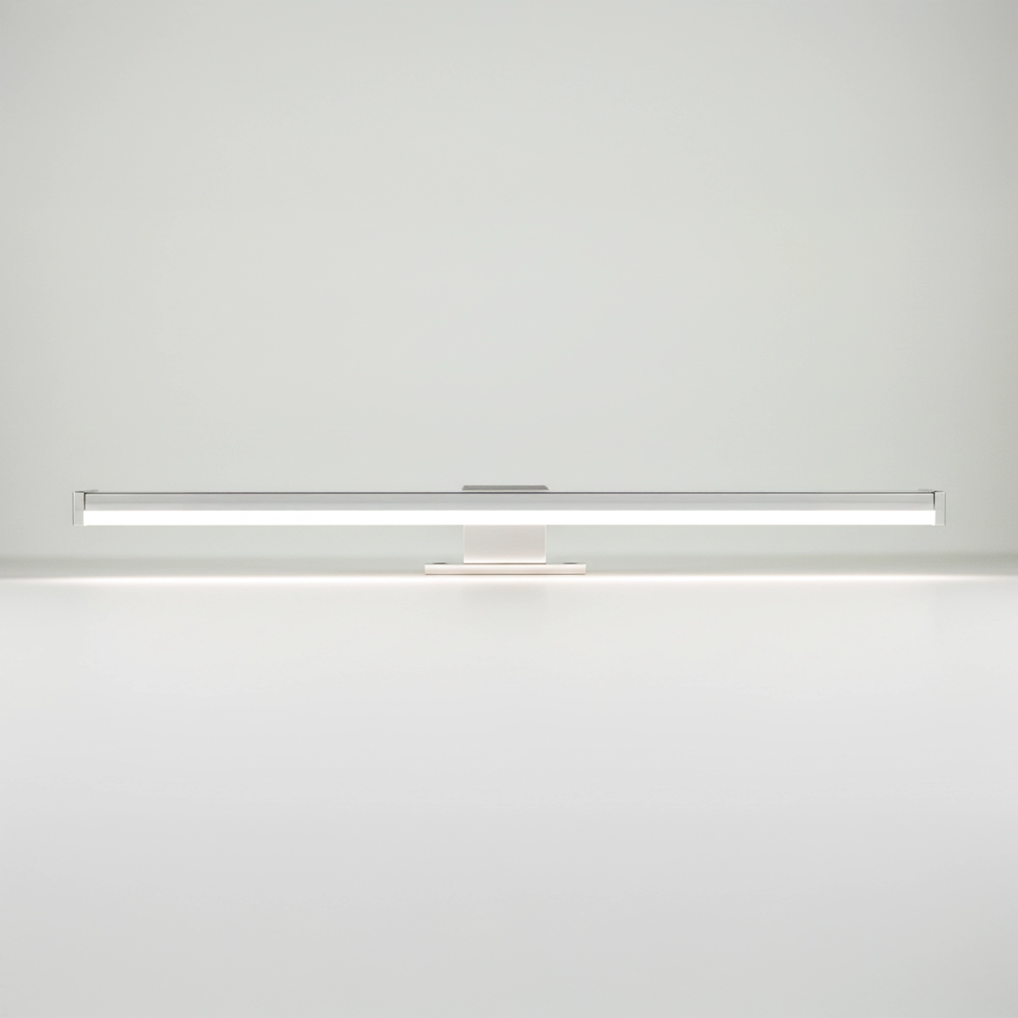 Applique led universale 40 cm per specchi in alluminio cromato