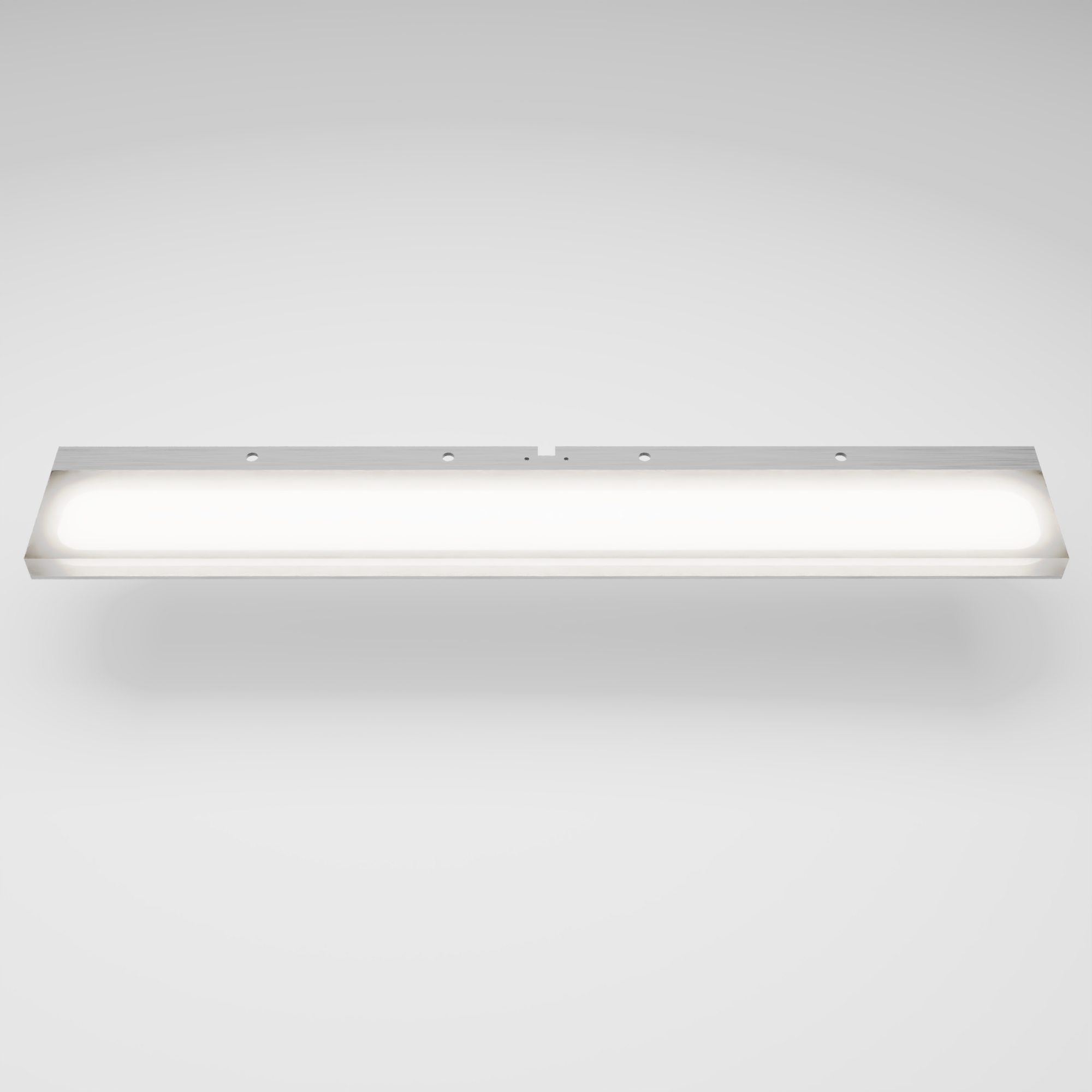 Applique led universale 30cm in alluminio satinato | Wezen Applique led universale 30cm in alluminio satinato | Wezen