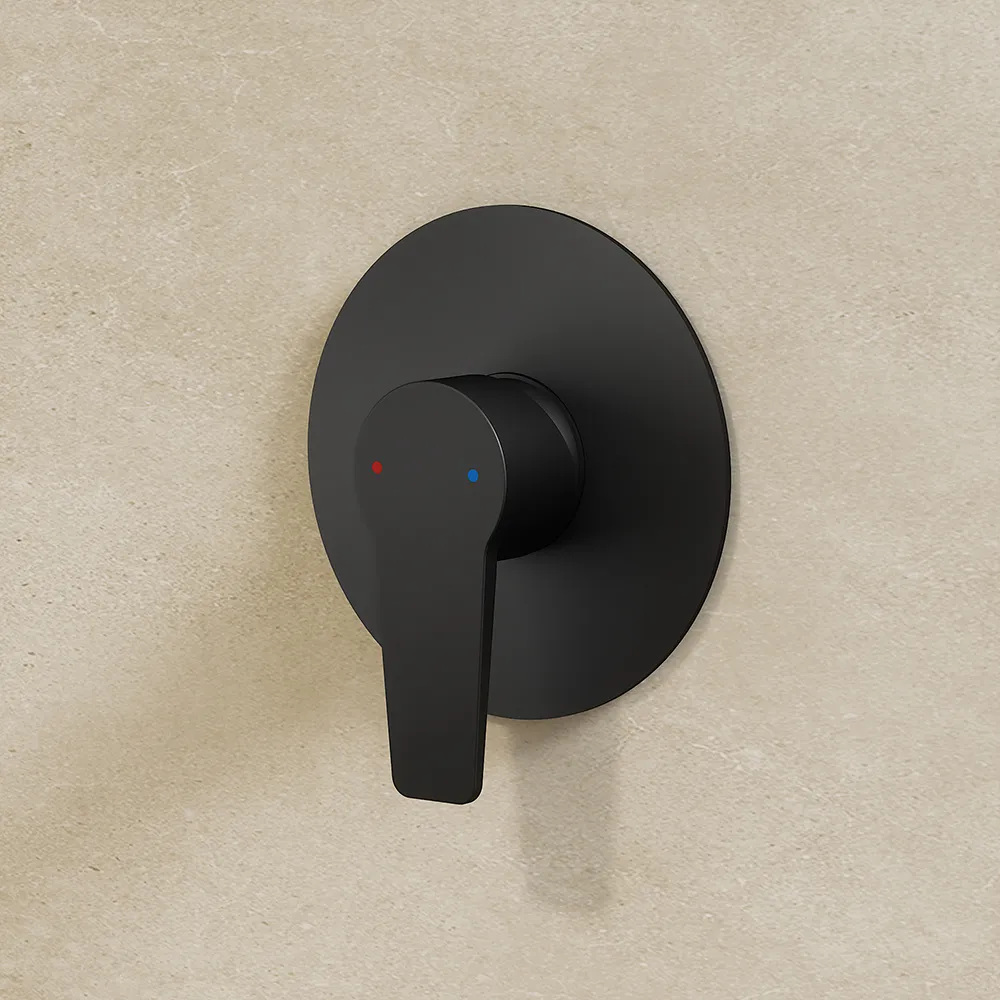 Miscelatore incasso doccia monocomando nero opaco | Jane Miscelatore incasso doccia monocomando nero opaco | Jane