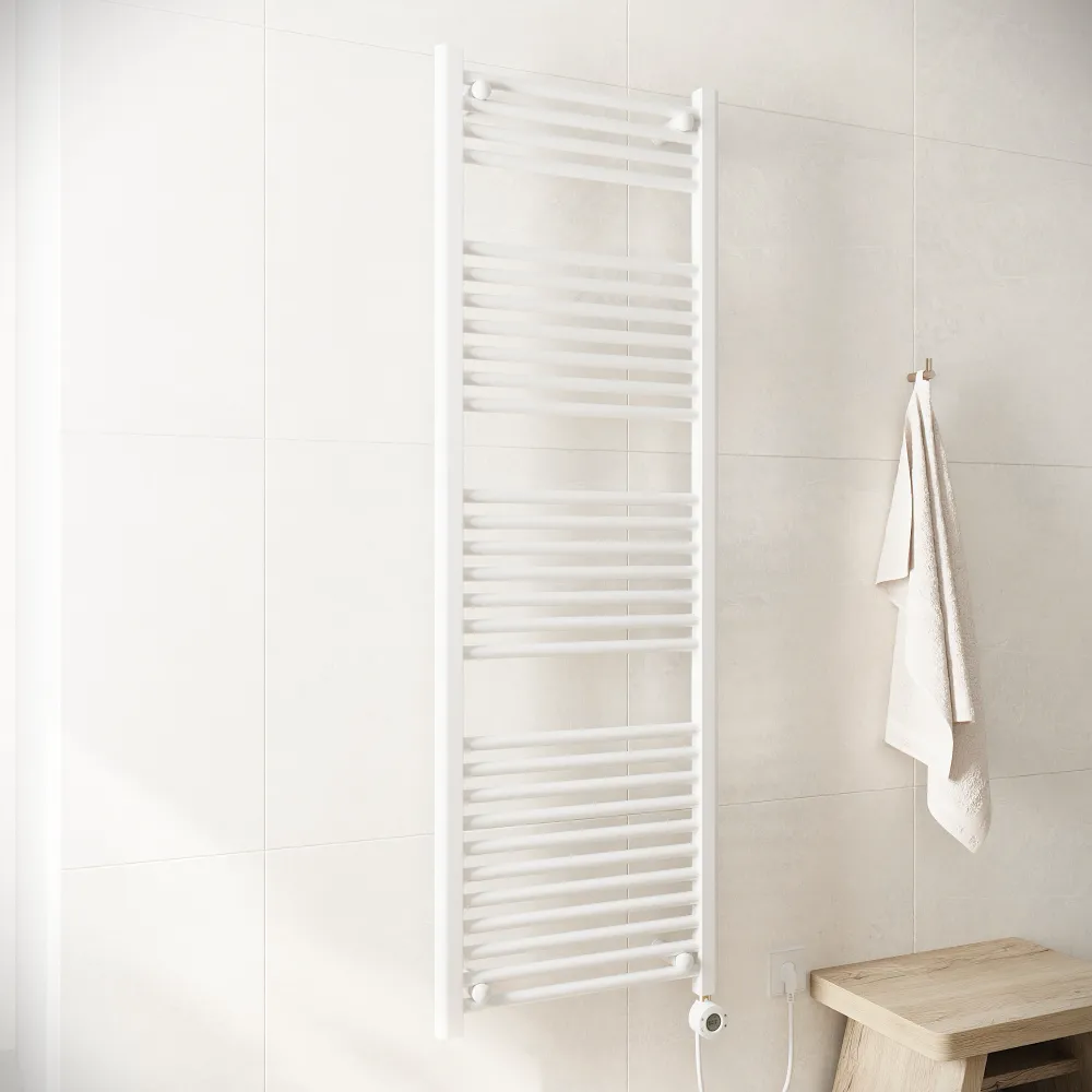 Termoarredo elettrico 1600x500 bianco lucido interasse 450 | Polaris Termoarredo elettrico 1600x500 bianco lucido interasse 450 | Polaris