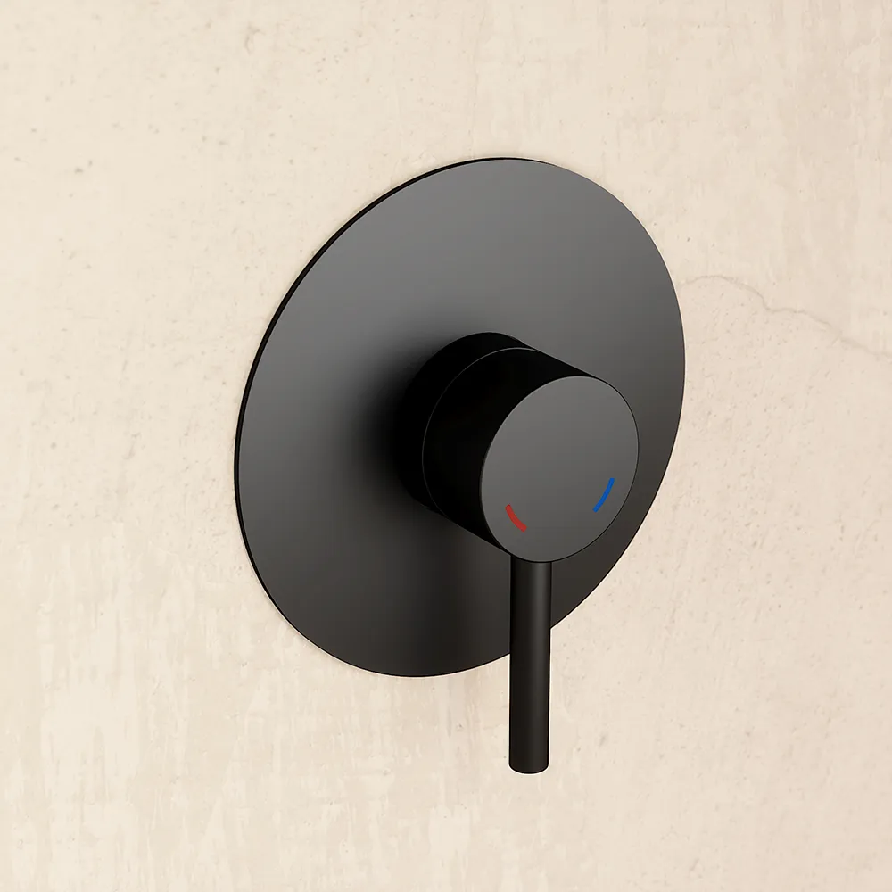 Miscelatore incasso doccia monocomando nero opaco | Bette Miscelatore incasso doccia monocomando nero opaco | Bette