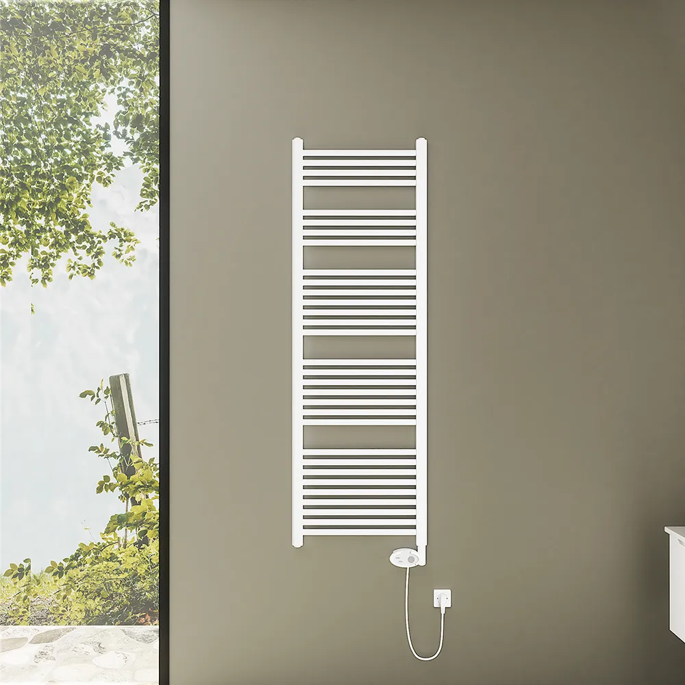 Termoarredo scaldasalviette elettrico 1500x500 bianco con termostato analogico | Antares Termoarredo scaldasalviette elettrico 1500x500 bianco con termostato analogico | Antares