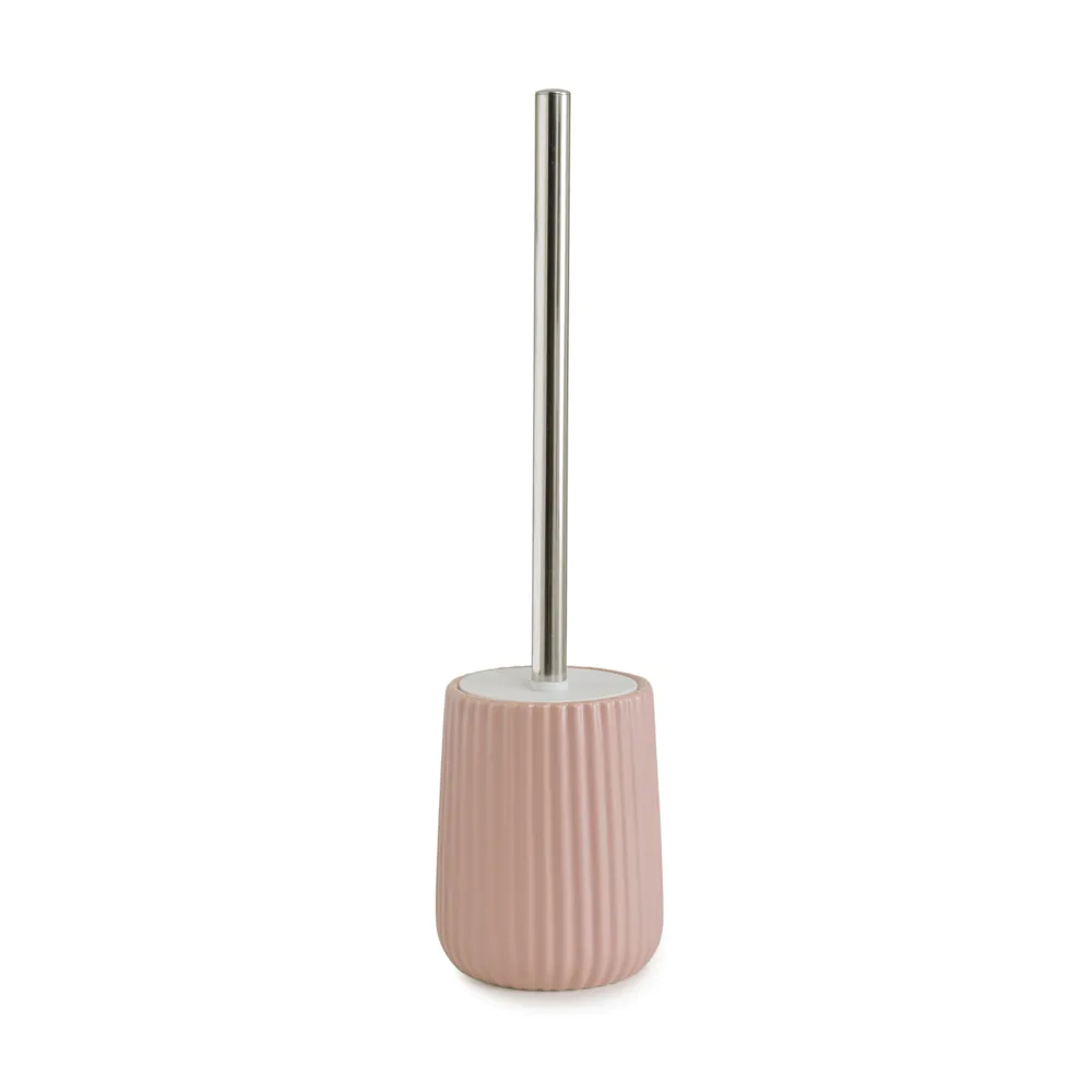 Portascopino Gedy in ceramica rosa | Marika