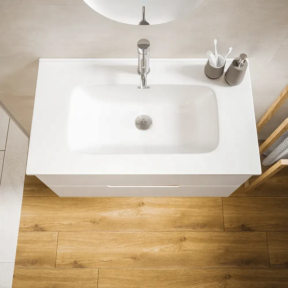 Vista superiore mobile bagno sospeso mod. Alberta Vista superiore mobile bagno sospeso mod. Alberta