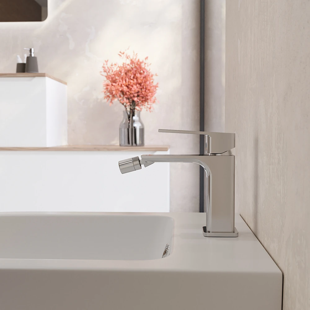 Miscelatore bidet senza scarico slim cromato | Ingrid Miscelatore bidet senza scarico slim cromato | Ingrid