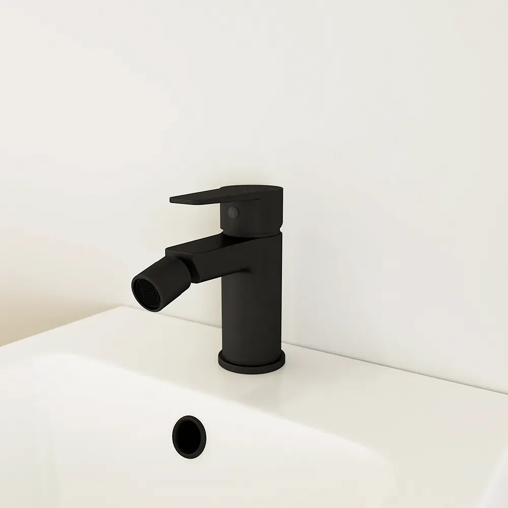 Miscelatore bidet senza scarico nero opaco | Jane Miscelatore bidet senza scarico nero opaco | Jane