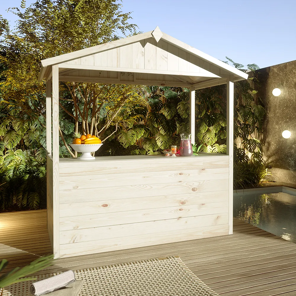 Bancarella in legno 142x137 cm Bancarella in legno 142x137 cm