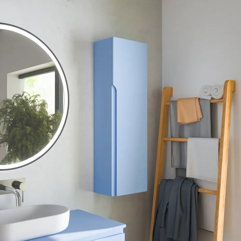 Colonna bagno sospesa altezza 100cm carta da zucchero reversibile | Ardenne Colonna bagno sospesa altezza 100cm carta da zucchero reversibile | Ardenne