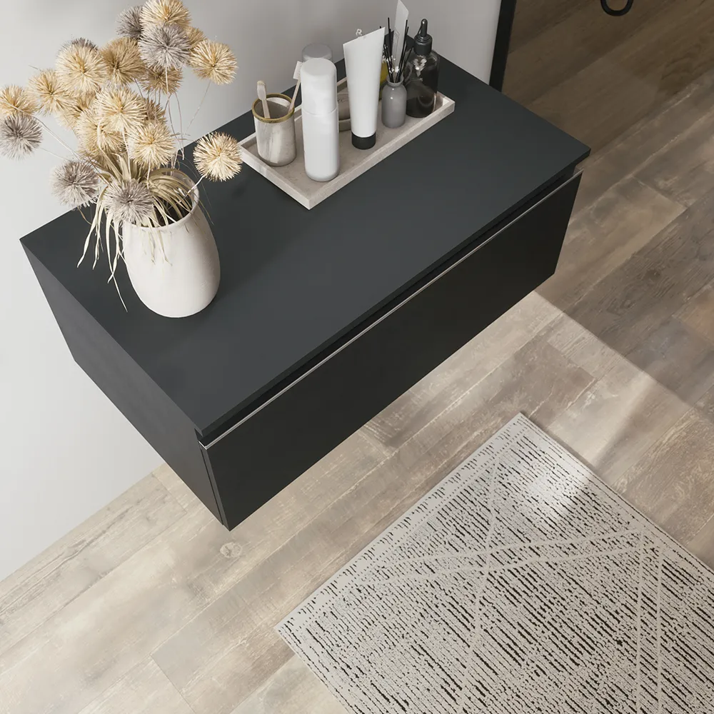 Cassettone sospeso 80 cm antracite | Darwin Cassettone sospeso 80 cm antracite | Darwin