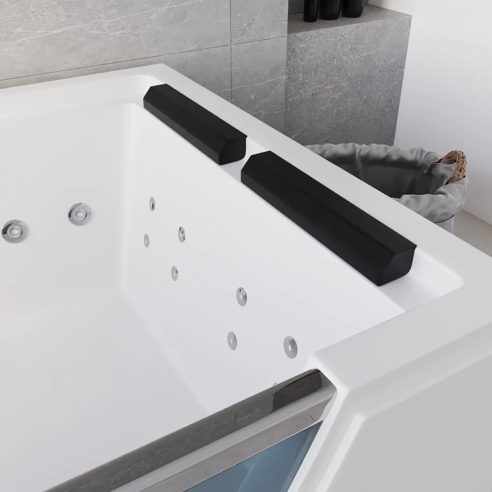Vasca idromassaggio 170x120 cm da interno con idroterapia | Wonder Eco