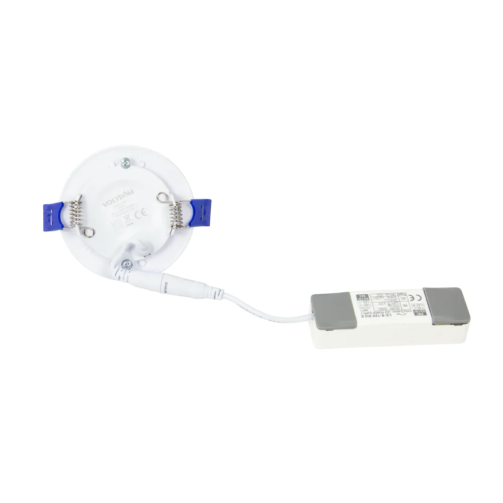 Pannello LED rotondo 5W foro Ø69-75mm Osram Chip LED driver EagleRise bianco freddo 6000K