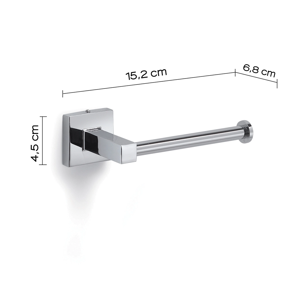 Portarotolo a muro Gedy in acciaio cromato | Olimpo Portarotolo a muro Gedy in acciaio cromato | Olimpo