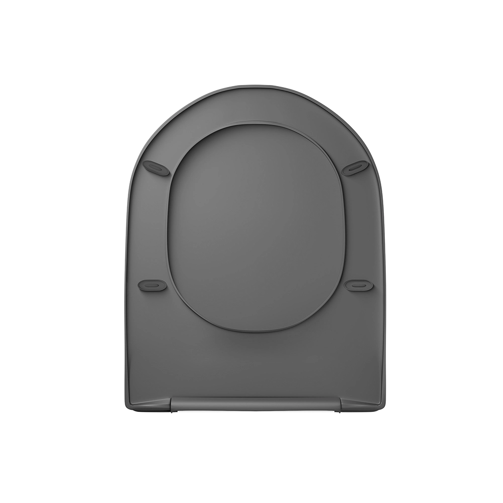 Sedile grigio opaco soft-close per vaso filomuro/sospeso modello Europa/Europa Small Sedile grigio opaco soft-close per vaso filomuro/sospeso modello Europa/Europa Small