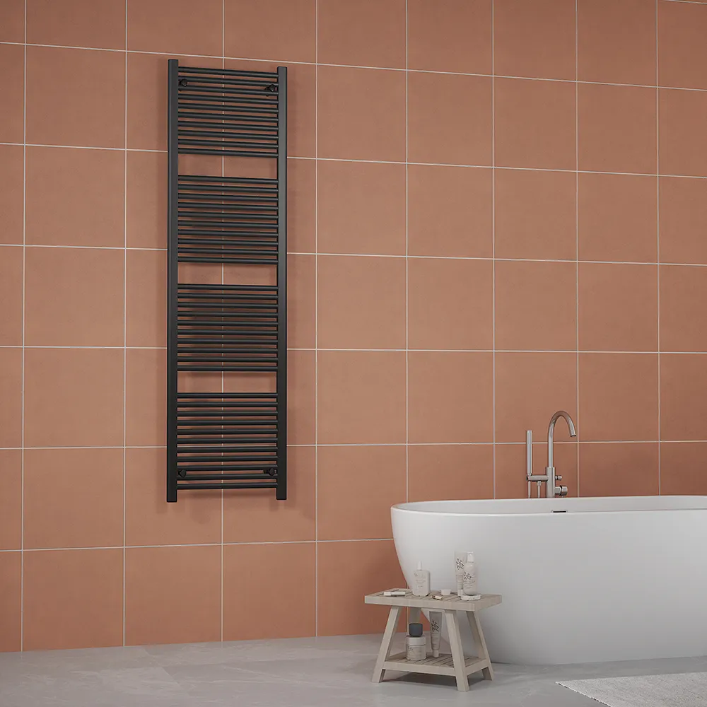 Termoarredo scaldasalviette 1800x500 nero opaco interasse 450 | Antares Termoarredo scaldasalviette 1800x500 nero opaco interasse 450 | Antares