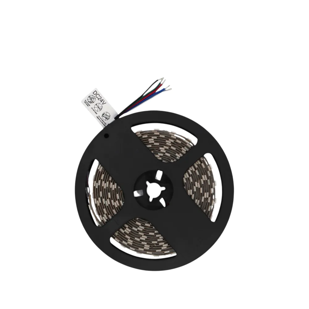 Striscia LED RGBW 24V 5m tagliabile ogni 10cm 18W/m multicolore + luce naturale 4000K Striscia LED RGBW 24V 5m tagliabile ogni 10cm 18W/m multicolore + luce naturale 4000K