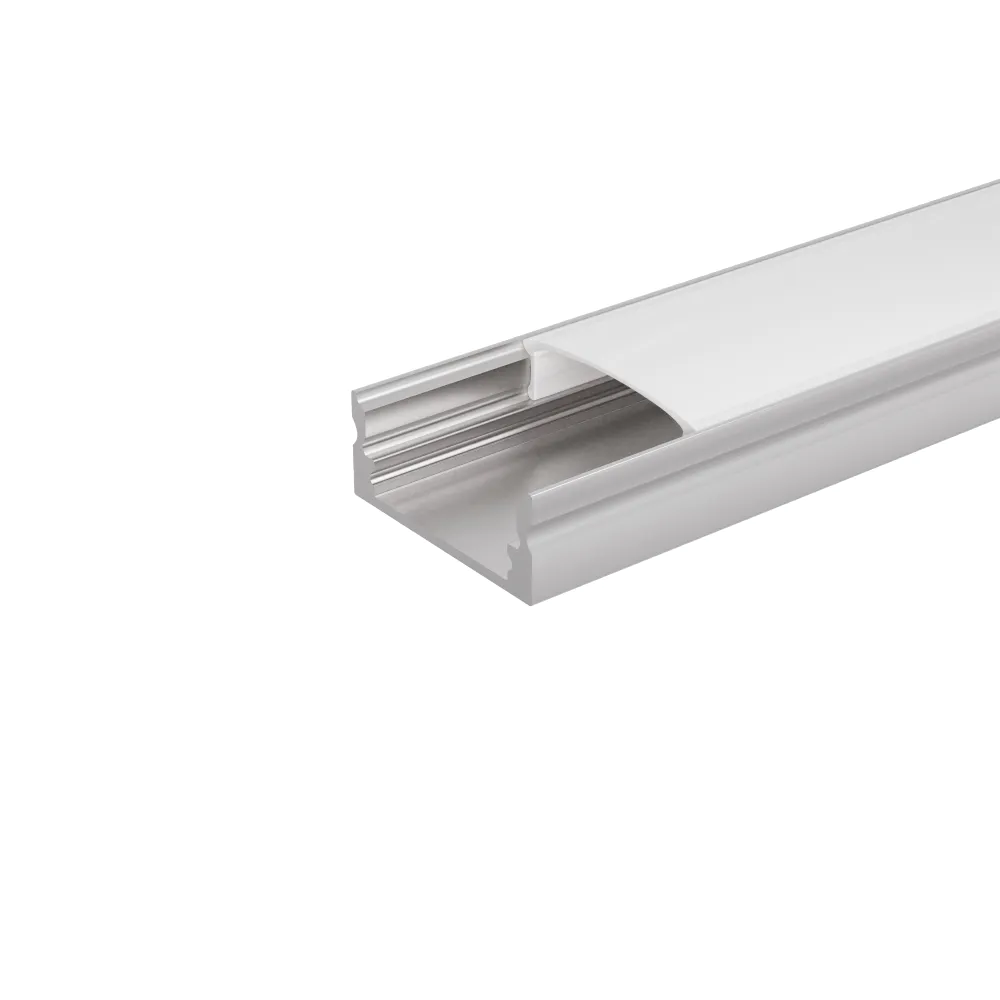 Profilo slim silver in alluminio 2mt per striscia led