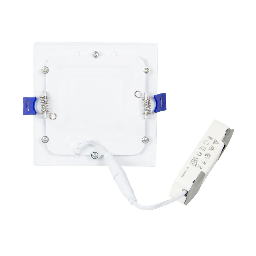 Pannello LED quadrato 6W foro 106x106mm Osram Chip LED driver EagleRise bianco freddo 6000K Pannello LED quadrato 6W foro 106x106mm Osram Chip LED driver EagleRise bianco freddo 6000K