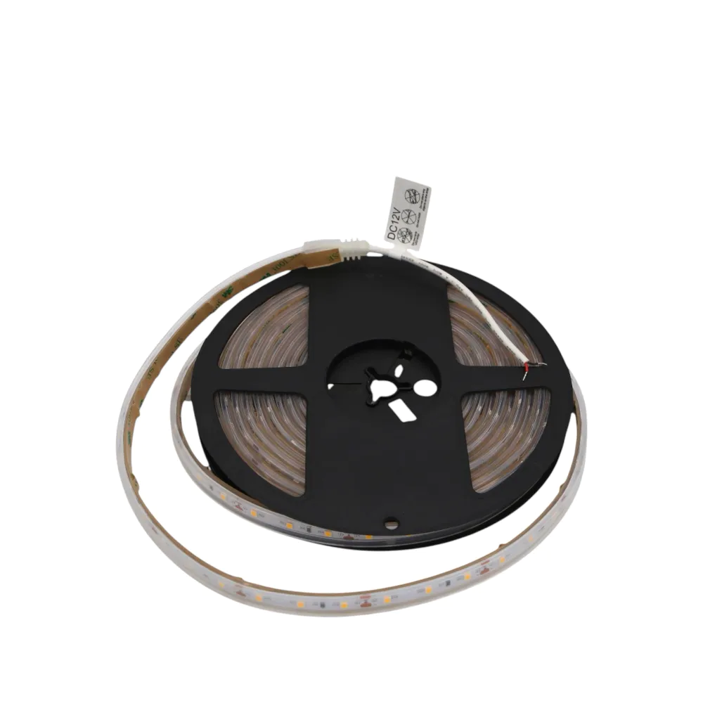 Striscia LED SMD 12V 120LED/m 5m tagliabile ogni 2,5cm 10W/m luce naturale 4000K