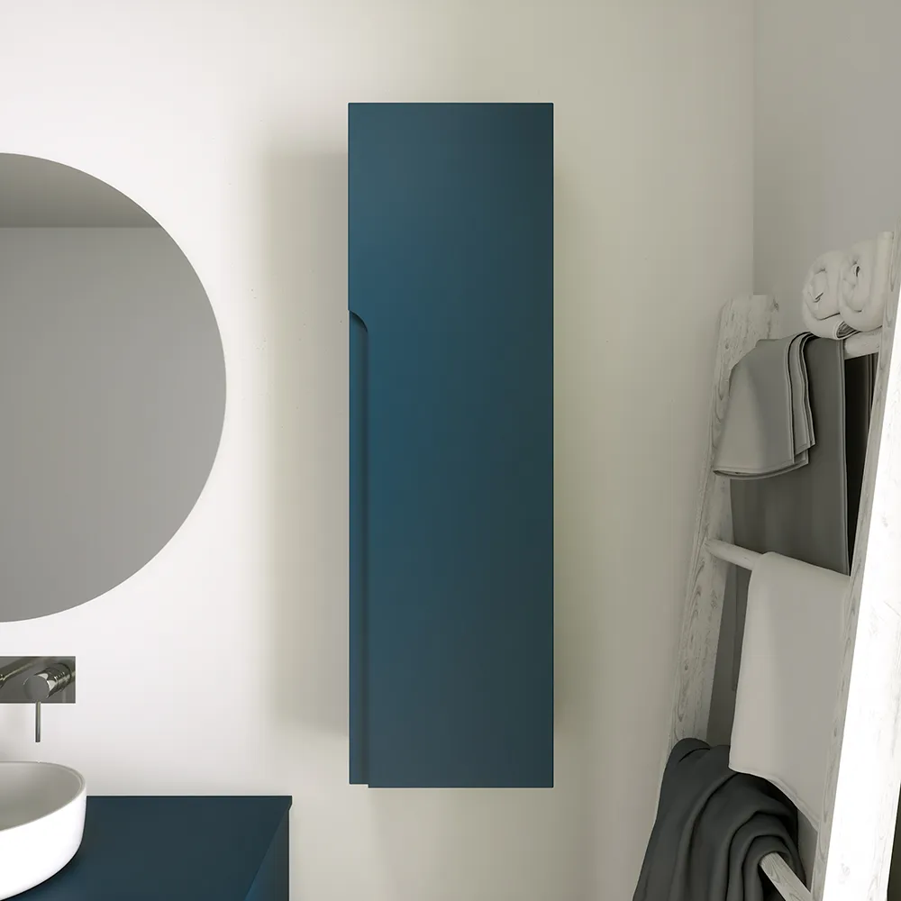 Colonna bagno sospesa altezza 100cm blu zaffiro reversibile | Ardenne Colonna bagno sospesa altezza 100cm blu zaffiro reversibile | Ardenne