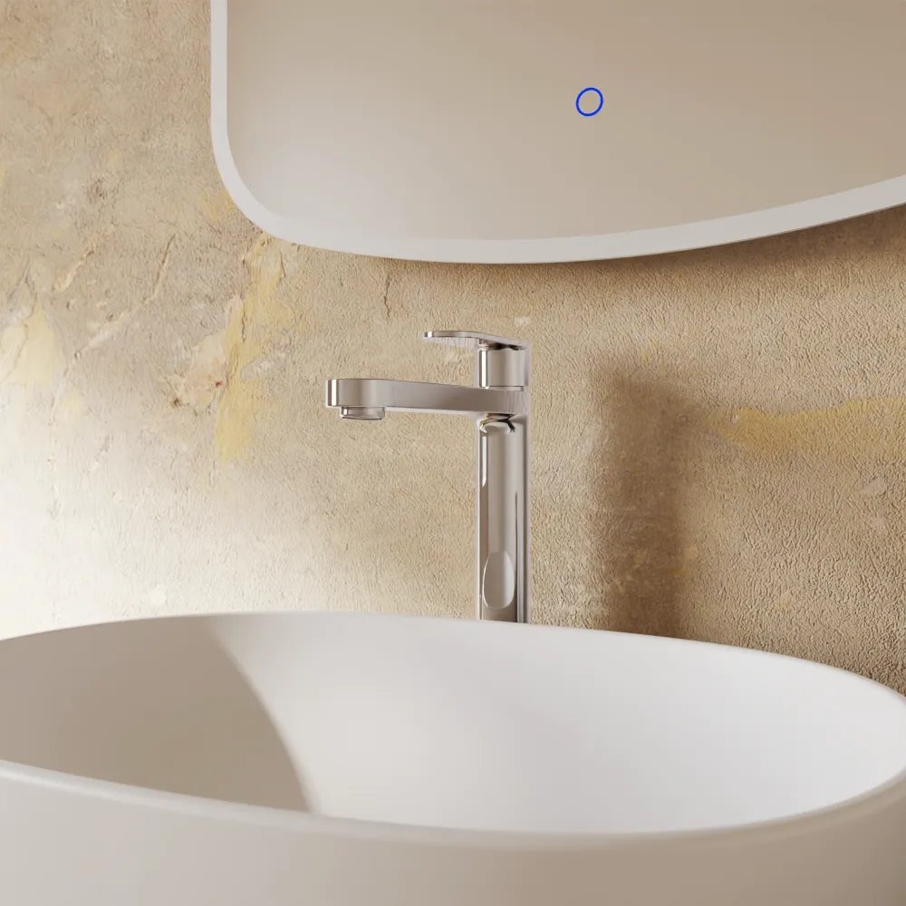Miscelatore lavabo alto senza scarico cromato | Margot