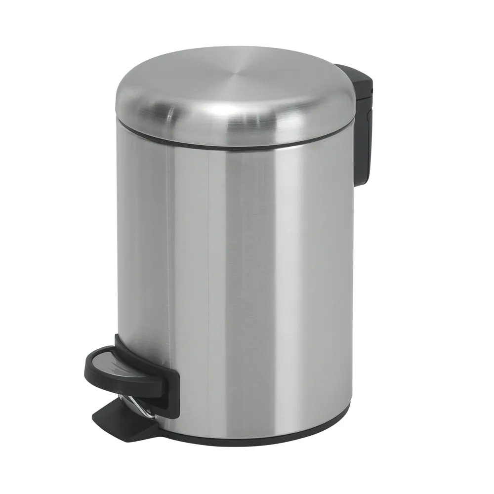 Portarifiuti 3LT in acciaio inox satinato | Potty