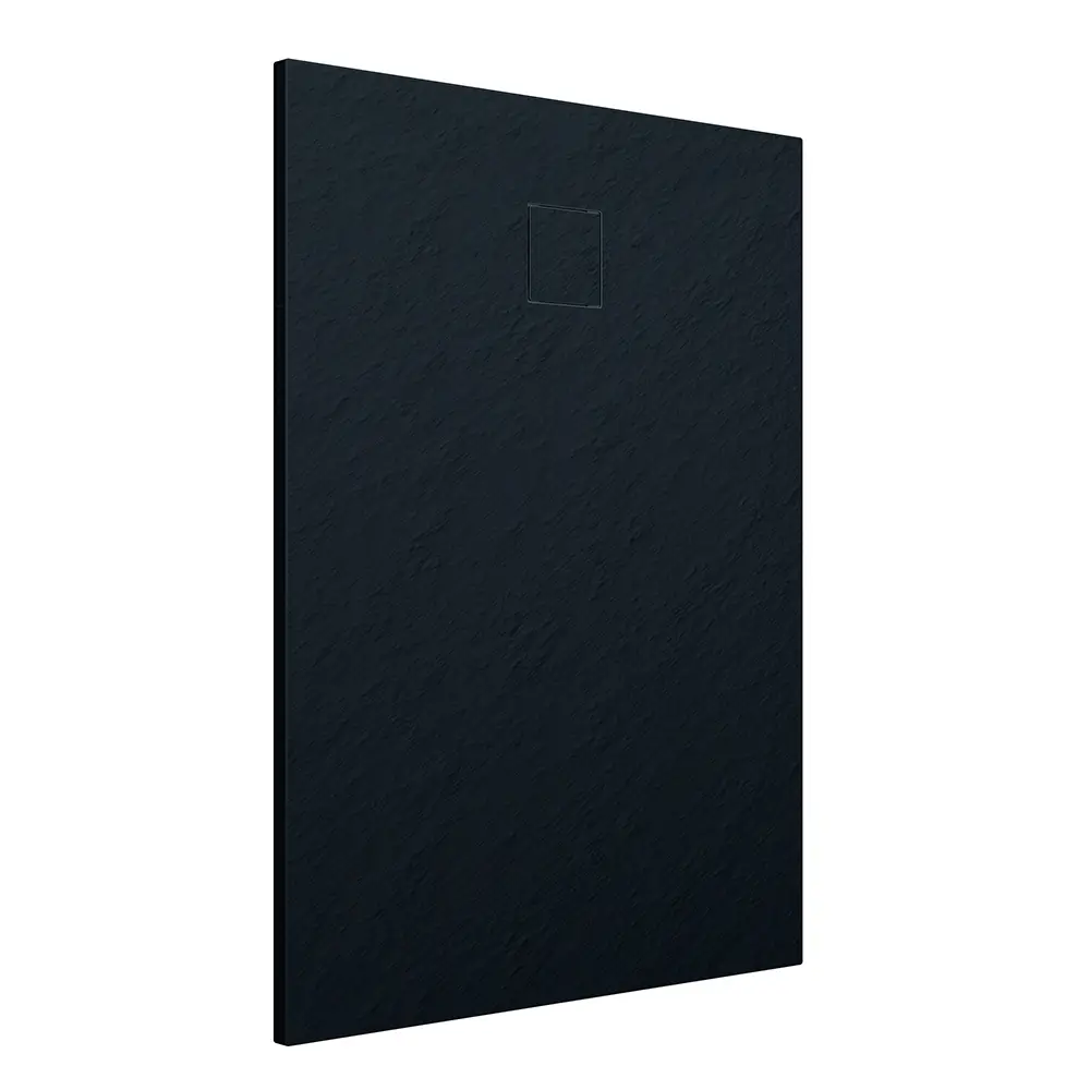 Piatto doccia 90x110 cm colore nero effetto pietra | Samos Piatto doccia 90x110 cm colore nero effetto pietra | Samos
