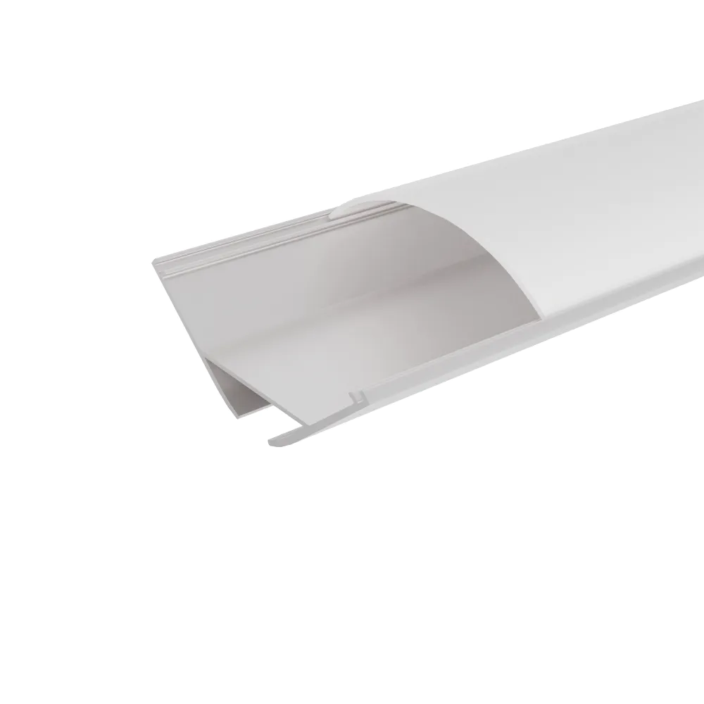 Profilo angolare in alluminio silver 2mt per doppia striscia led Profilo angolare in alluminio silver 2mt per doppia striscia led