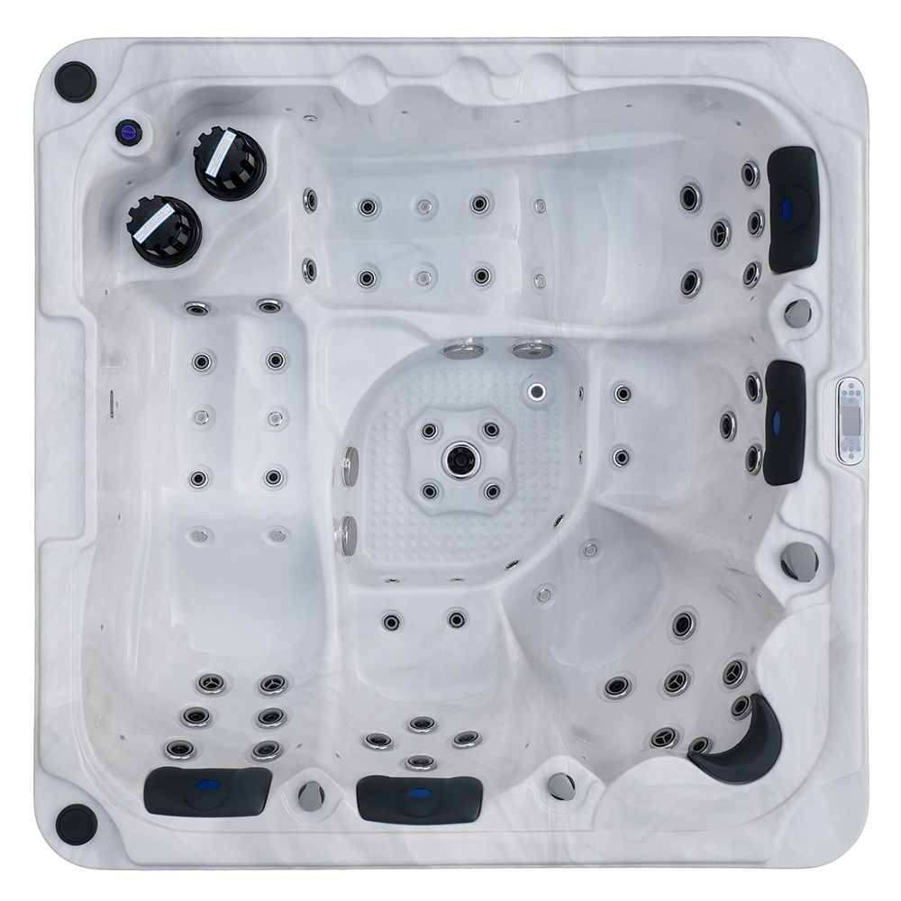 Minipiscina vasca idromassaggio 220x220x96 cm da esterno 5 persone | Garda Minipiscina vasca idromassaggio 220x220x96 cm da esterno 5 persone | Garda