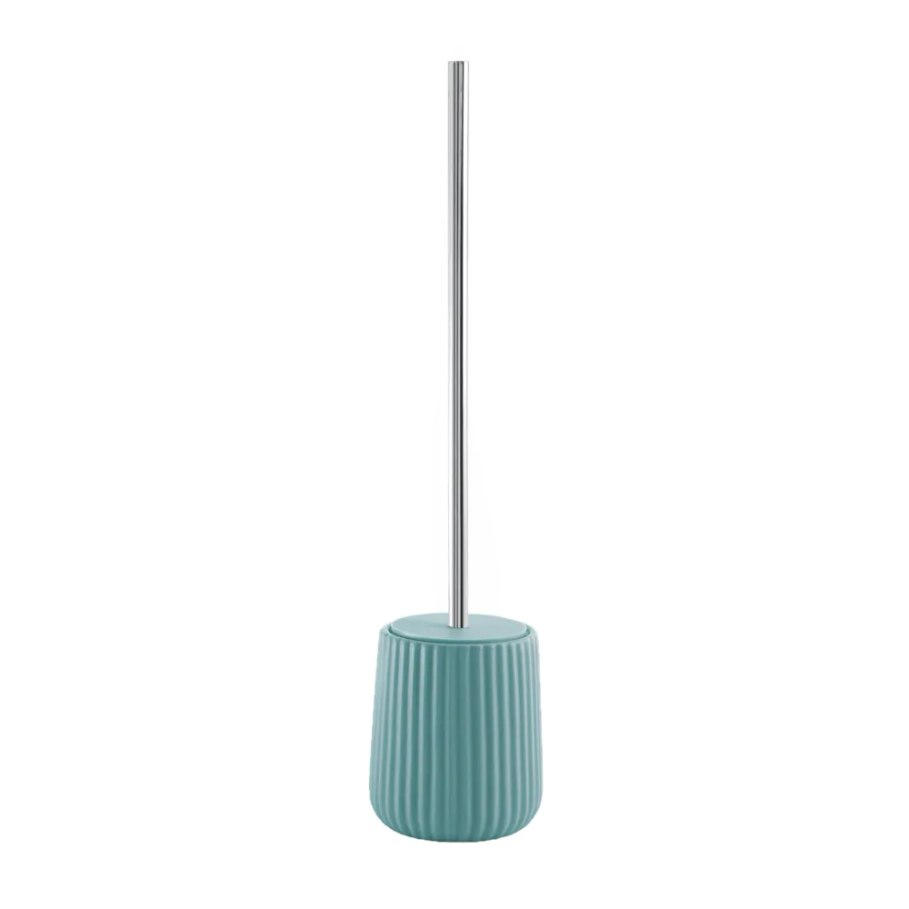 Portascopino Gedy in ceramica azzurro polvere | Marika