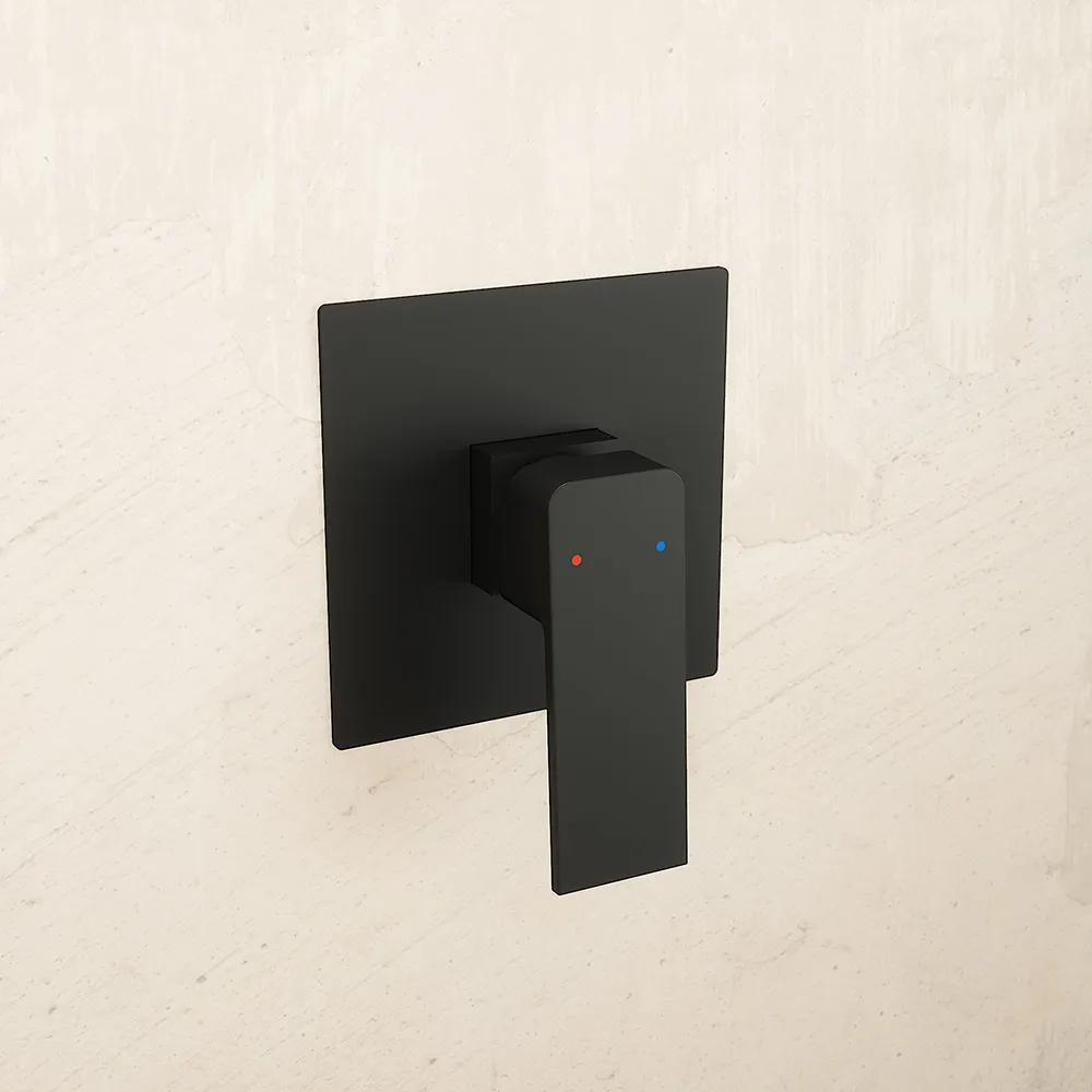 Miscelatore incasso doccia monocomando nero opaco | Ingrid Miscelatore incasso doccia monocomando nero opaco | Ingrid