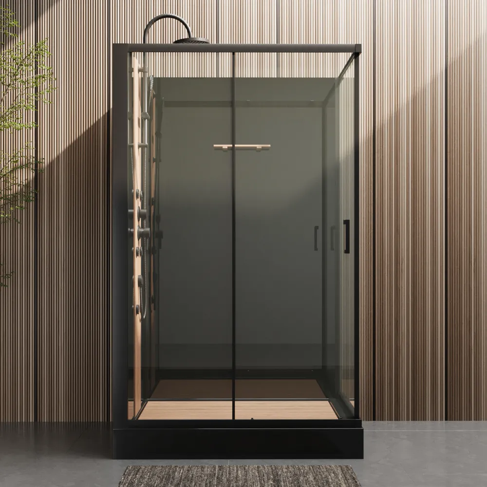 Cabina doccia idromassaggio 80x120 cm multifunzione h225cm | Timor