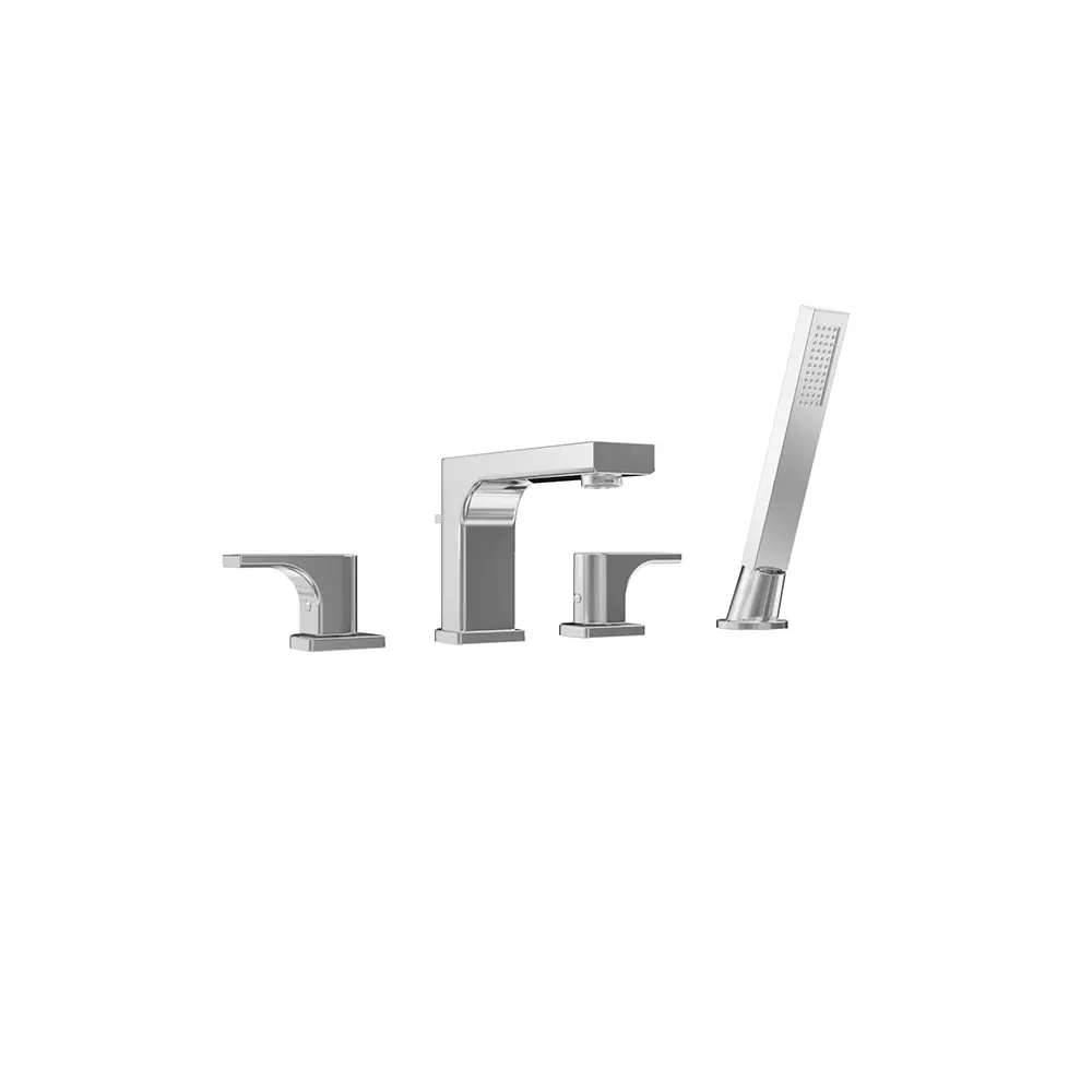Rubinetteria bordo vasca a 4 fori finitura cromata | Marilyn Rubinetteria bordo vasca a 4 fori finitura cromata | Marilyn