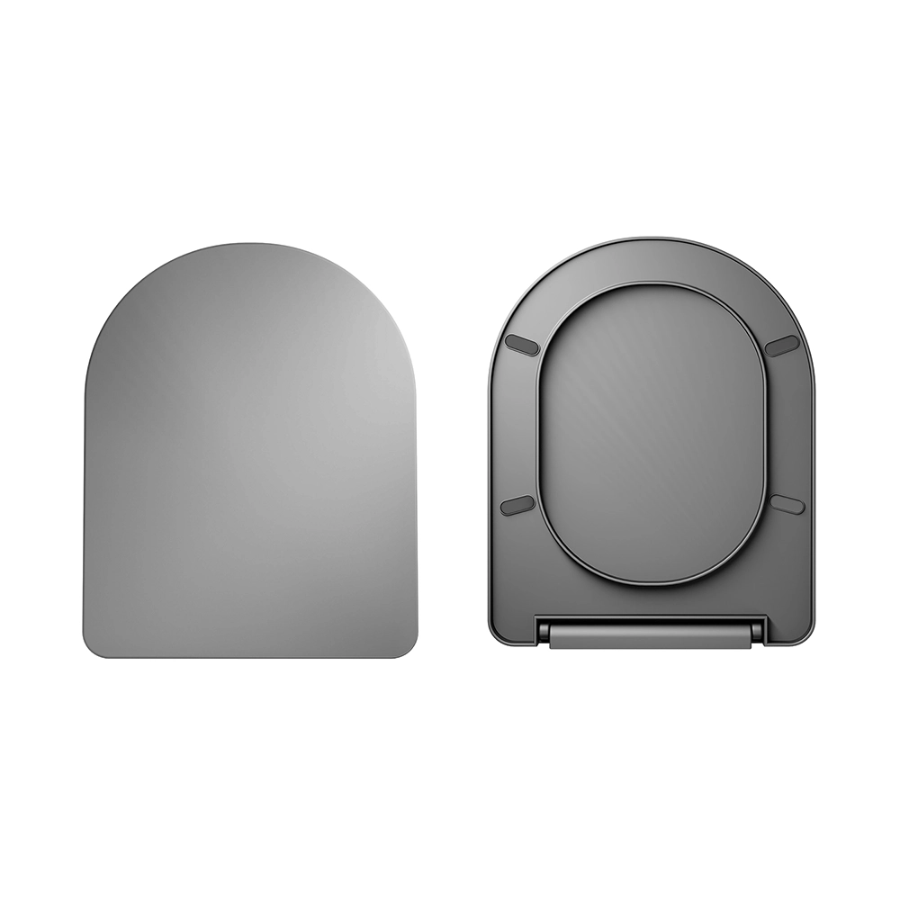 Sedile grigio opaco soft-close per vaso filomuro/sospeso per modello Vienna Sedile grigio opaco soft-close per vaso filomuro/sospeso per modello Vienna