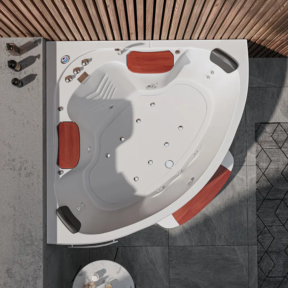 Vasca idromassaggio da interno mod. Ocean per due persone- Vista superiore Vasca idromassaggio da interno mod. Ocean per due persone- Vista superiore