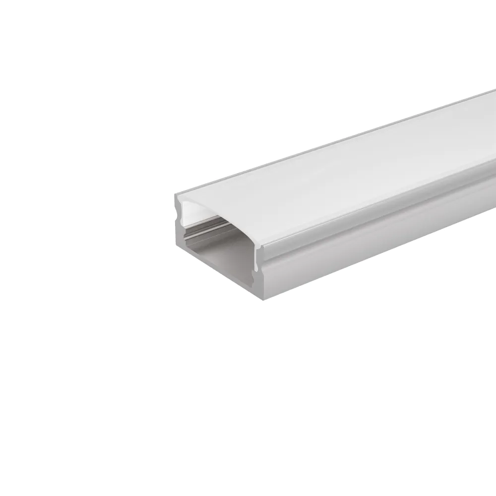 Profilo slim silver in alluminio 2mt per striscia led