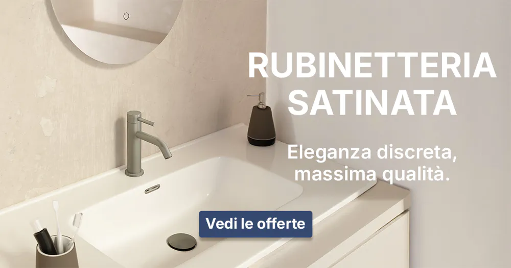 Offerta Settembre 2025 Parama Arredo Bagno - Rubinetteria spazzolata