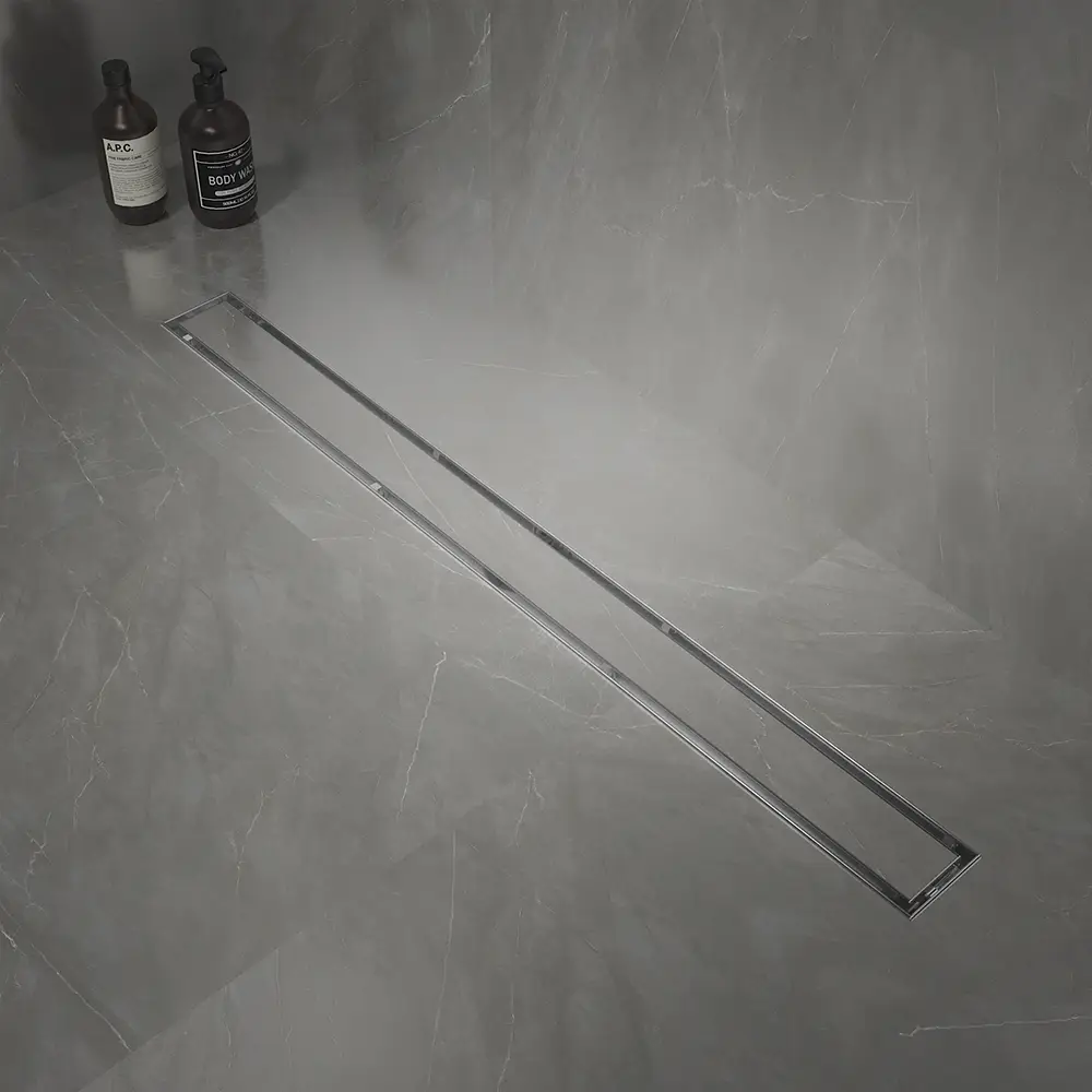 Canalina doccia in acciaio inox 60cm piastrellabile Canalina doccia in acciaio inox 60cm piastrellabile