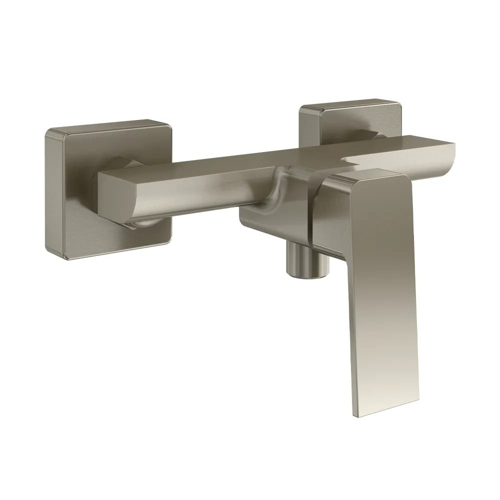 Miscelatore esterno doccia a muro nickel spazzolato | Ingrid Miscelatore esterno doccia a muro nickel spazzolato | Ingrid