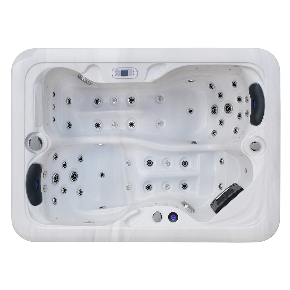 Minipiscina vasca idromassaggio 195x140x75,5 cm da esterno 2 persone | Duo Minipiscina vasca idromassaggio 195x140x75,5 cm da esterno 2 persone | Duo