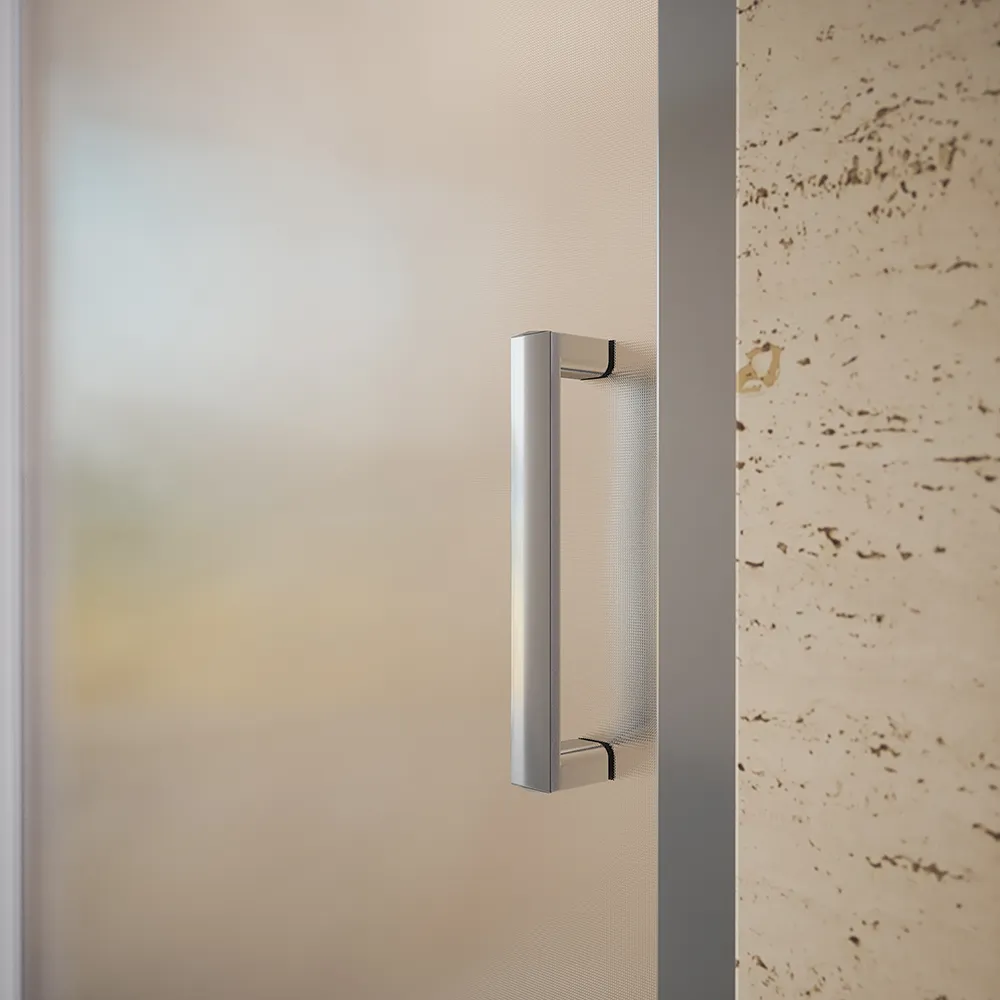 Nicchia doccia 120cm scorrevole vetro 6 mm stampato h185 | Tonga Nicchia doccia 120cm scorrevole vetro 6 mm stampato h185 | Tonga