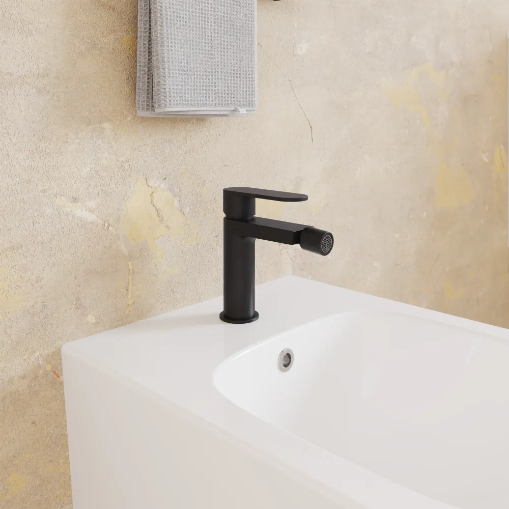 Miscelatore bidet senza scarico nero opaco | Margot Miscelatore bidet senza scarico nero opaco | Margot